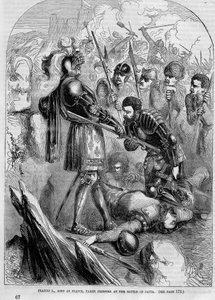 Francois I taken prisoner at the Battle of Pavia (1525) by Unknown artist