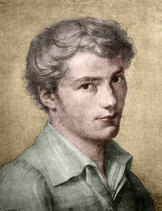 Franz Schubert Young by Unknown artist