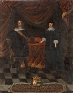 Duke Frederick III of Holstein-Gottorp and Duchess Marie Elisabeth by Unknown artist