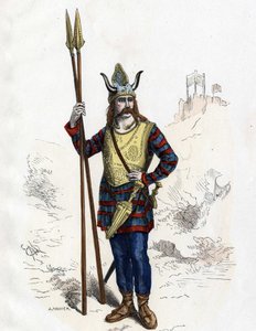 Gallic leader before the Roman conquest by Unknown artist