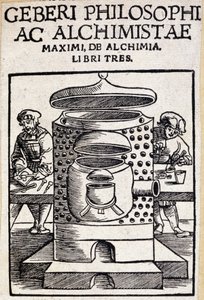 Geberi Philosophi ac Alchimistae Title Page of an Alchemy Deal