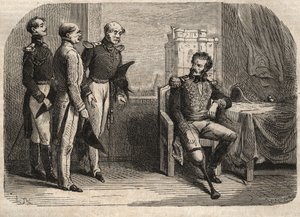 General Daumesnil Refusing to Surrender the Chateau de Vincennes by Unknown artist