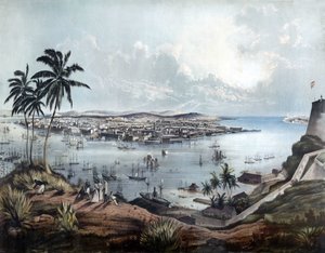 General view of Havana in 1850 by Unknown artist
