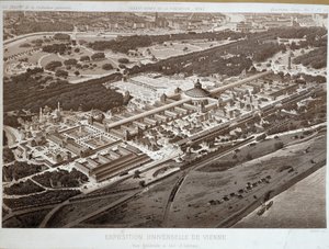 General view of the 1873 World Exhibition in Vienna by Unknown artist