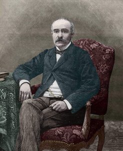Georges Clemenceau (1841-1929), French politician in 1885