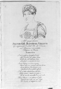 Giovanni Battista Velluti (1781-1861), last opera castrate.