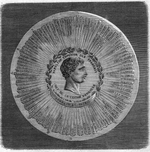 Great seal of Napoleon I Bonaparte (1769-1821) in 1804: 