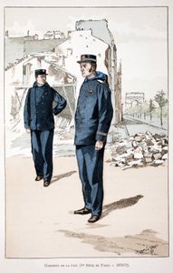 Guardians de la paix (first seat of Paris 1870-1871) by Unknown artist