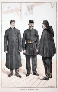 Guardians of the Peace (1873-1894). Illustration from the book 