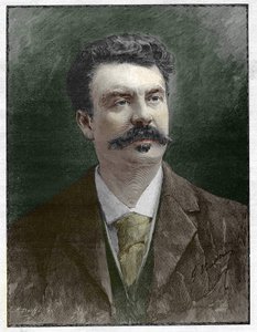 Portrait of Guy de Maupassant (1850-1893)