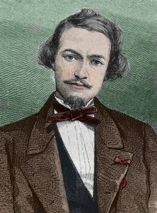 Henri Duveyrier (1840-1892), French explorer - portrait of Henri Duveyrier orientalist, French traveler and geographer by Unknown artist