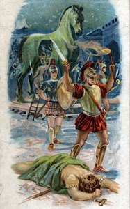 History of the life of Achilles: The Capture of Troy by Unknown artist