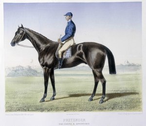 Horseback Riding: Pretender, English Derby Winner