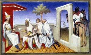 How the Great Khan Handed Over to the Polo Brothers the Command Tablets, Early 20th Century by Unknown Artist