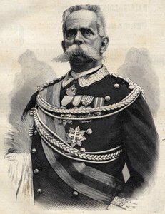 Portrait of Humbert I (1844-1900)