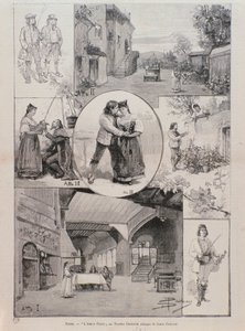 Illustrations for the opera L