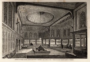Inside a kiosk of the serail in Constantinople