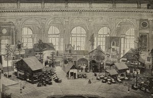 International Pavilion at International Exhibition of Vienna, Austria by Unknown Artist