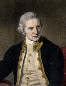 James Cook 1728-1779 - 19th century engraving