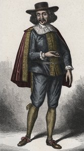 Jean Baptiste Poquelin Moliere 1622-1673 by Unknown artist