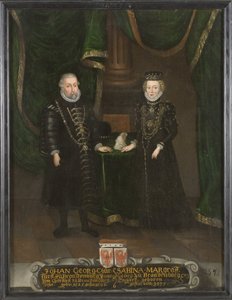 John George, Elector of Brandenburg and Sabina of Brandenburg-Ansbach, Electress of Brandenburg by Unknown artist