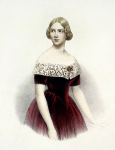 Jenny Lind (1820-1887), Swedish singer in 1847 by Unknown artist