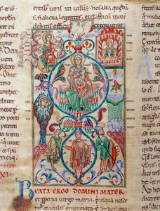 Jesse Tree Surrounds Symbols of Virginity