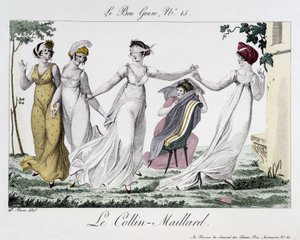 Jeu du Colin-Maillard (Colin Maillard) - in "Le Bon genre", No.14, early 19th century by Unknown artist