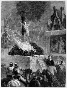 Joan of Arc at the stake in Rouen (1431)