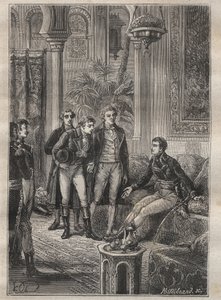Journey by Frederic Conrad Hornemann to Fezzan: Hornemann is welcomed by Bonaparte in Cairo by Unknown artist