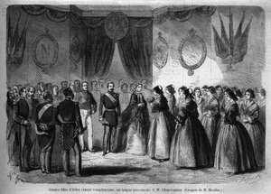 Journey of Emperor Napoleon III and His Wife Eugenie de Montijo to the Duchy of Savoy by Unknown artist