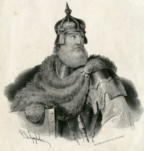 Kestutis, Grand Duke of Lithuania and Duke of Trakai by Unknown artist