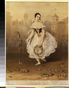 Ballet Dancer Fanny Cerrito by Unknown artist