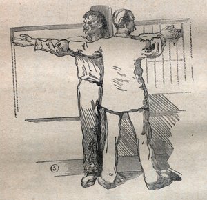 Judicial Anthropometry or Bertillonage, Method of Alphonse Bertillon: Measurement of Large Caliber Arms - Engraving in 