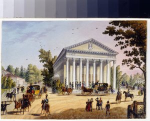 The Summer Theatre on Kamenny Island in Saint Petersburg (Album of Marie Taglioni) by Unknown artist