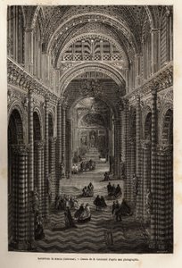 Interior of the cathedral of Siena by Unknown artist