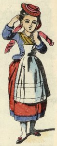 Little Red Riding Hood. Illustration of 