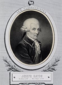 Locket Portrait of Musician Franz Joseph Haydn (1732-1809) by Unknown artist