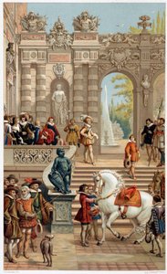 Louis XIII at the Court, at the Age of 13 by Unknown artist