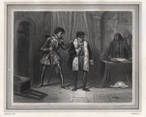 Louis XI Prisoner of Charles the Temerary Duke of Burgundy by Unknown artist
