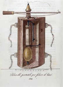 Machine for spinning flax by Unknown artist