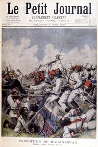 Madagascar Expedition: take of a camp hova by Unknown artist