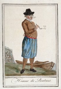 Man from Brabant (Belgium) by Unknown artist