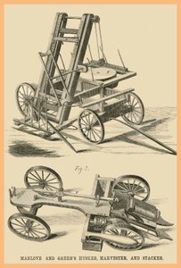 Manlove - Greens Husker, Harvester - Stacker by Unknown Artist