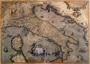 Map of Italy by Unknown artist