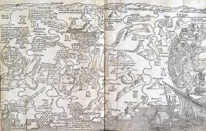Map of Palestine - in 