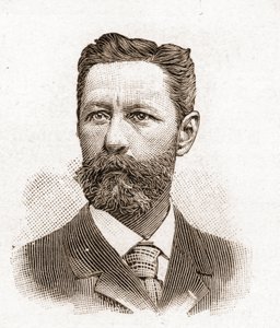 Portrait of Eugene-Melchior de Vogue, French writer by Unknown artist