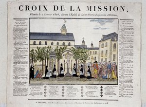 Mission cross - Croix de la Mission, planted on January 5 by Unknown artist