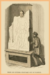 Mode of Cutting Statuary Out of Marble