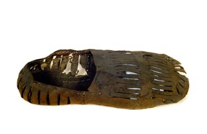 Model of shoes for men of the 16th century. Museo del Castello, Milan by Unknown artist